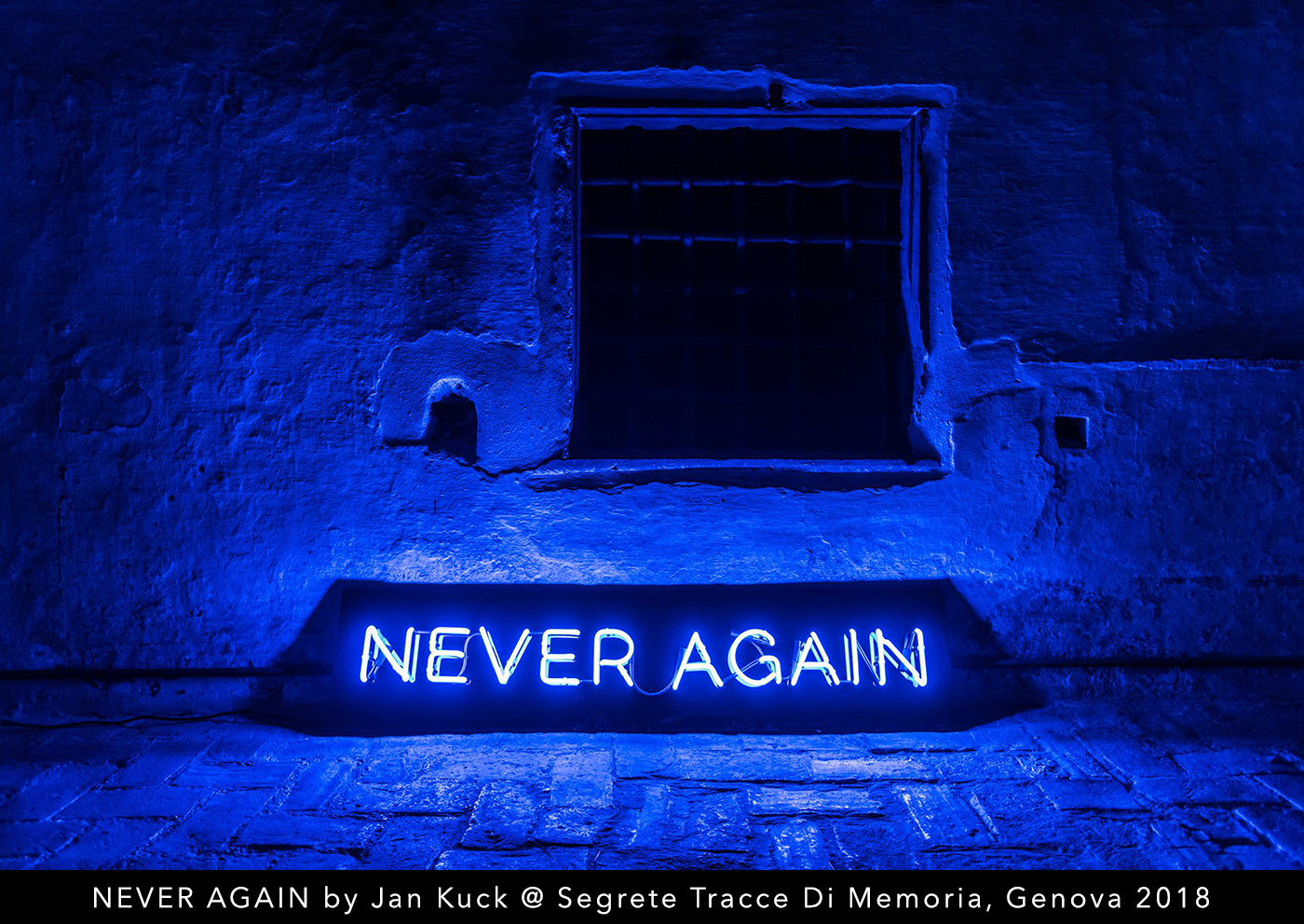 never again